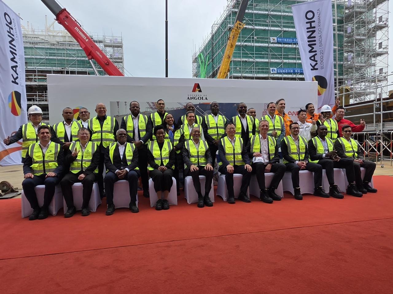 Construção do FPSO Kaminho atinge 50% de execução na China